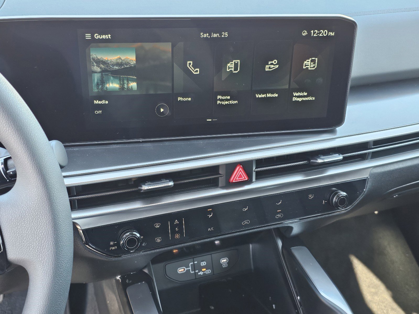New 2025 Glacial White Pearl Kia LX image 8