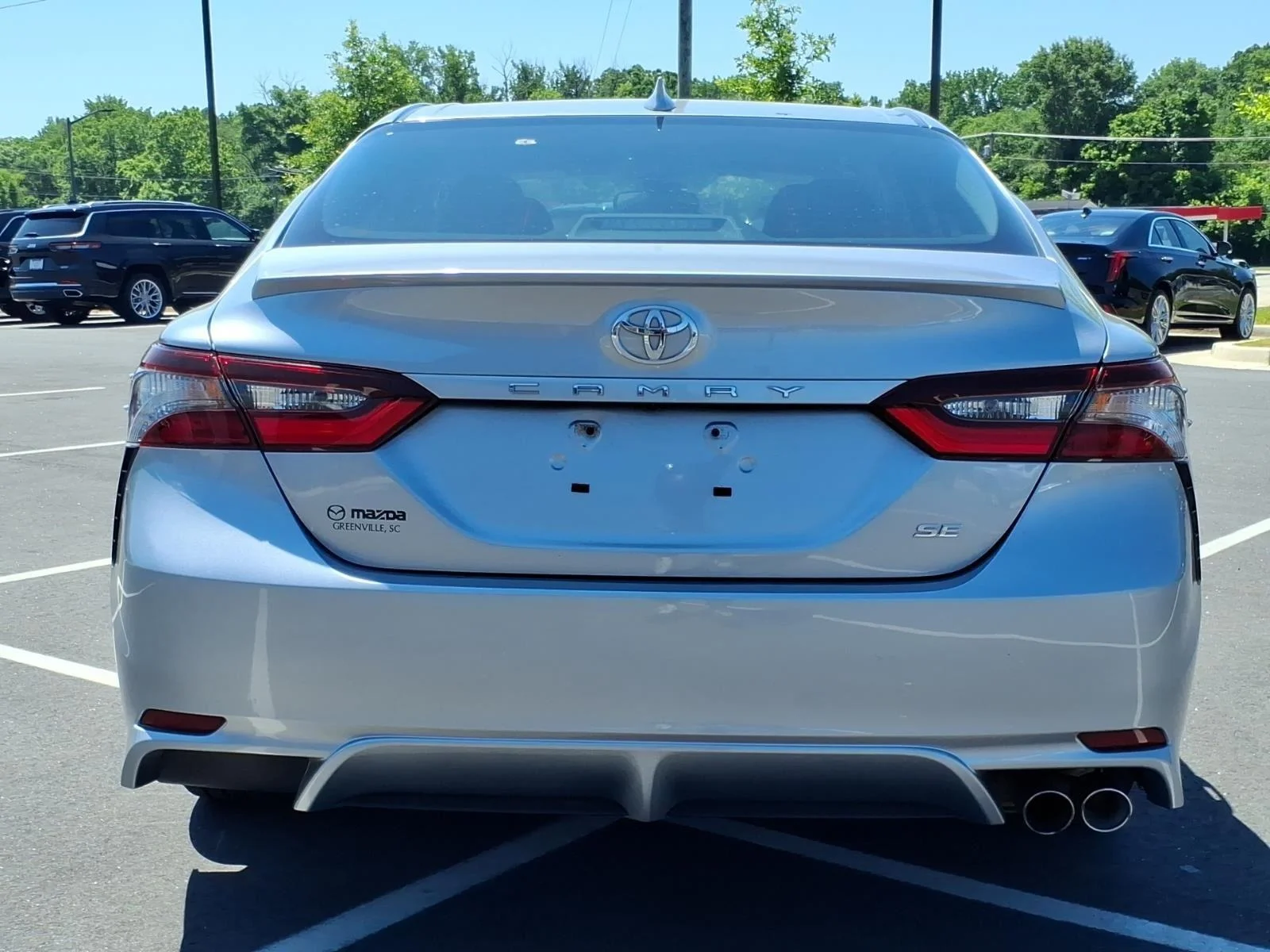 Used 2024 Celestial Silver Metallic Toyota SE image 13