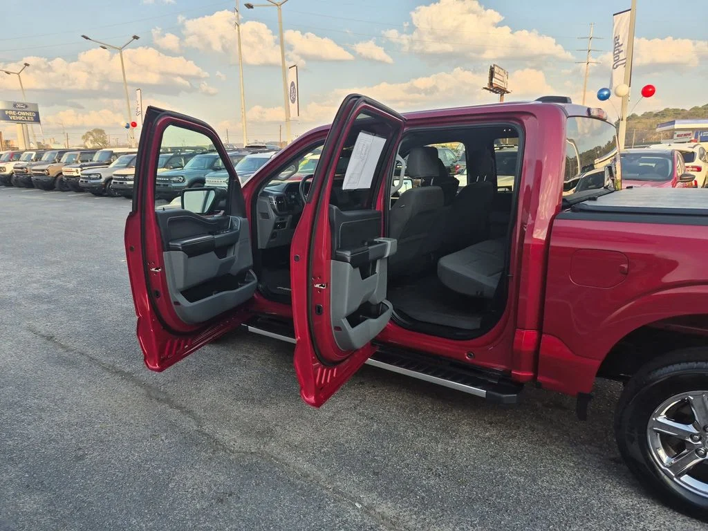 Certified Used 2025 Red Metallic Ford XLT image 16