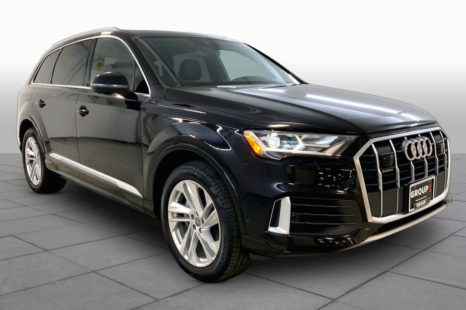 Used 2021 Audi Q7 Premium Plus with VIN WA1LXAF77MD011394 for sale in Kansas City