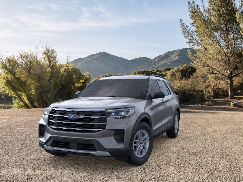 New 2026 Carbonized Gray Metallic Ford Active image 2