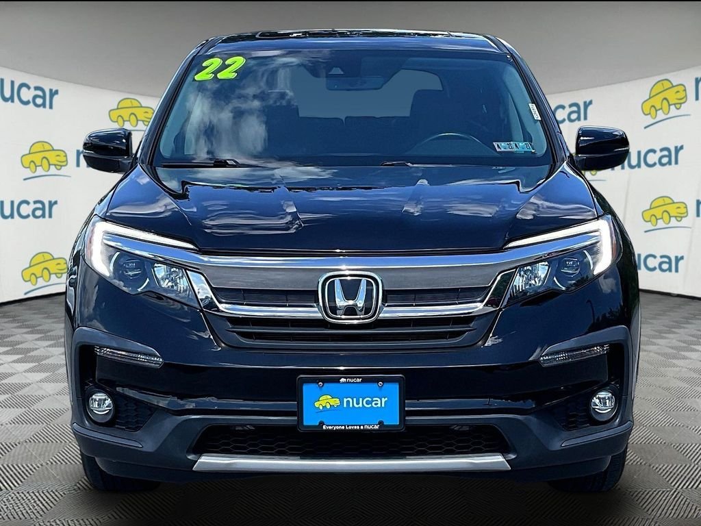 Used 2022 Crystal Black Pearl Honda EX-L image 2