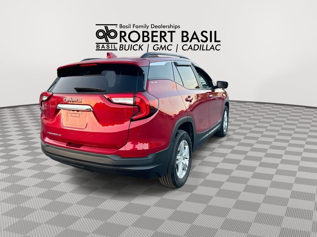 Used 2023 Red GMC SLE image 8