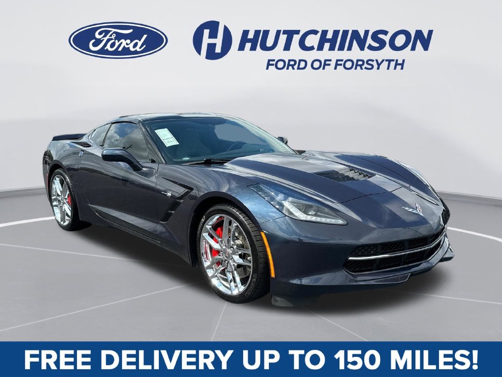 Night Race Blue Metallic 2015 Chevrolet Corvette Coupe Rear-Wheel Drive