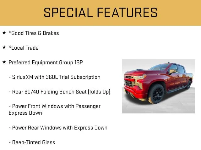 Used 2026 Radiant Red Tintcoat Chevrolet RST image 6