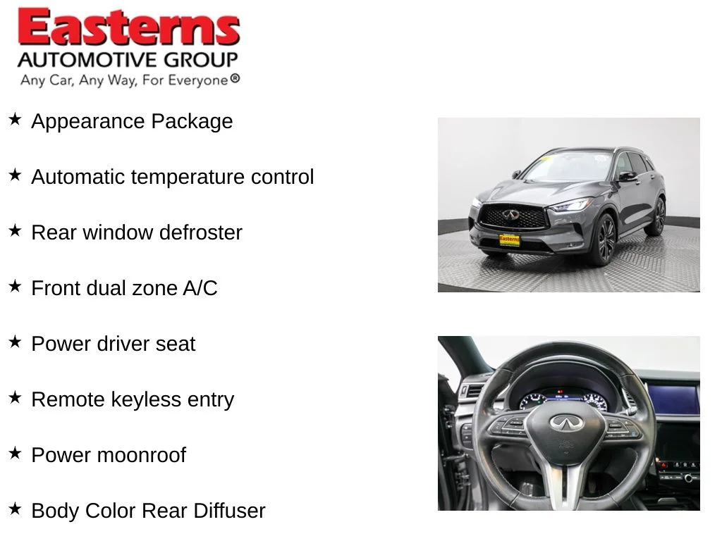 Used 2022 Gray INFINITI LUXE image 11