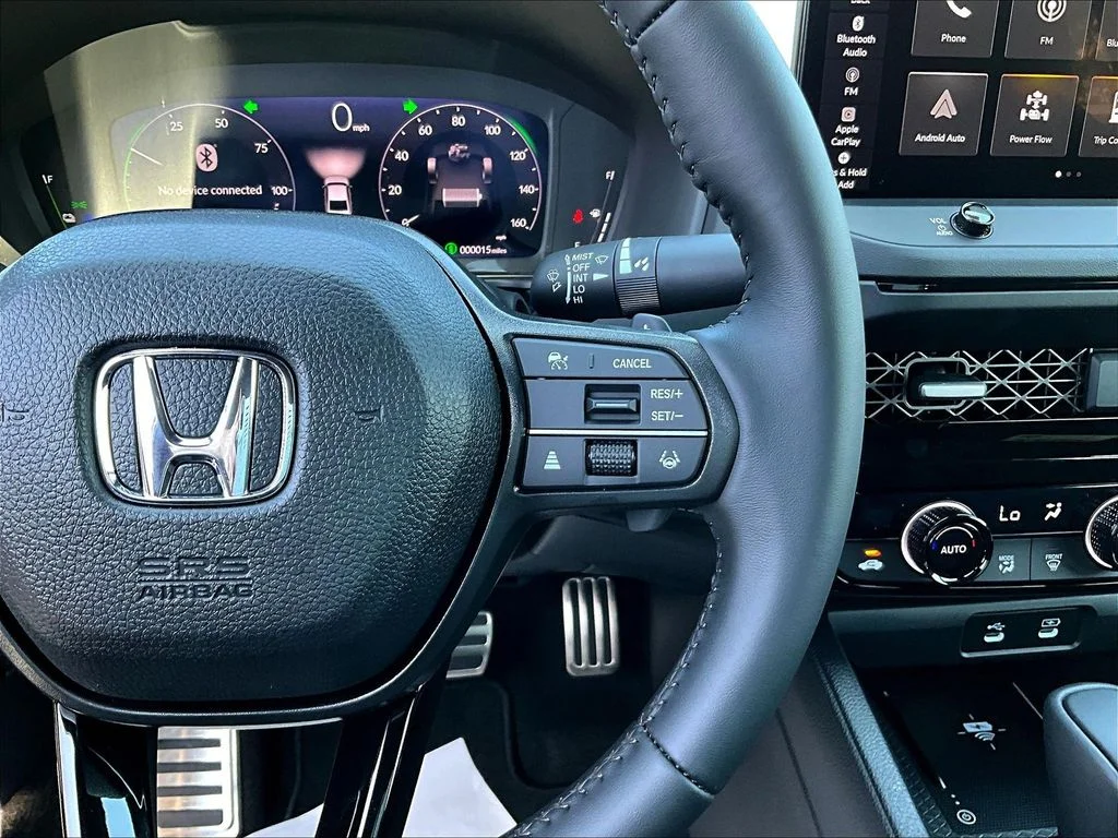 New 2026 Platinum White Pearl Honda Sport-L Hybrid image 12