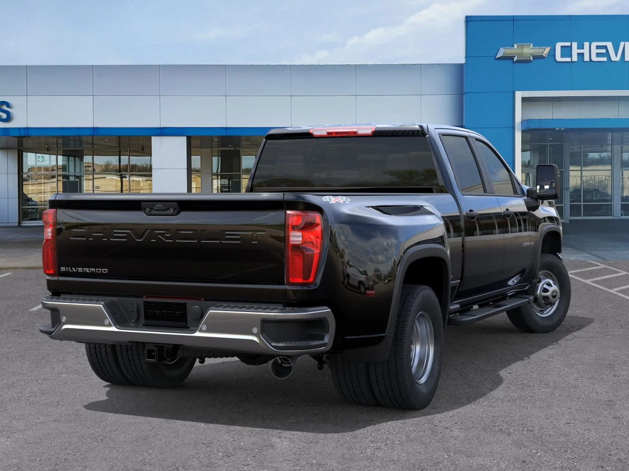New 2026 Black Chevrolet Work Truck image 4
