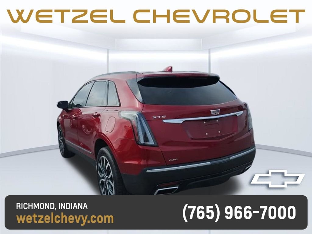 Used 2022 Red Cadillac Sport image 2