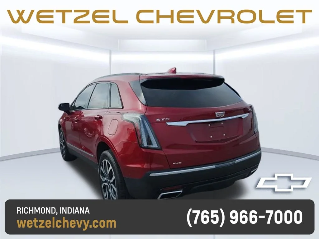 Used 2022 Red Cadillac Sport image 2