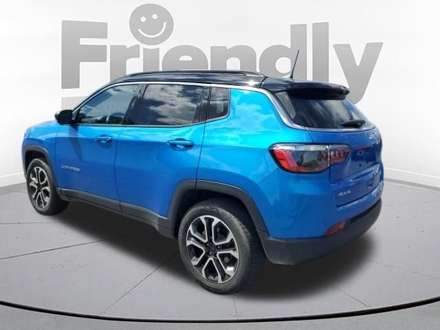 Used 2022 Blue Jeep Limited image 3