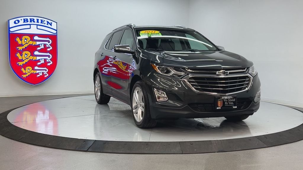 Used 2021 Chevrolet Equinox Premier with VIN 2GNAXNEV4M6125539 for sale in Normal, IL