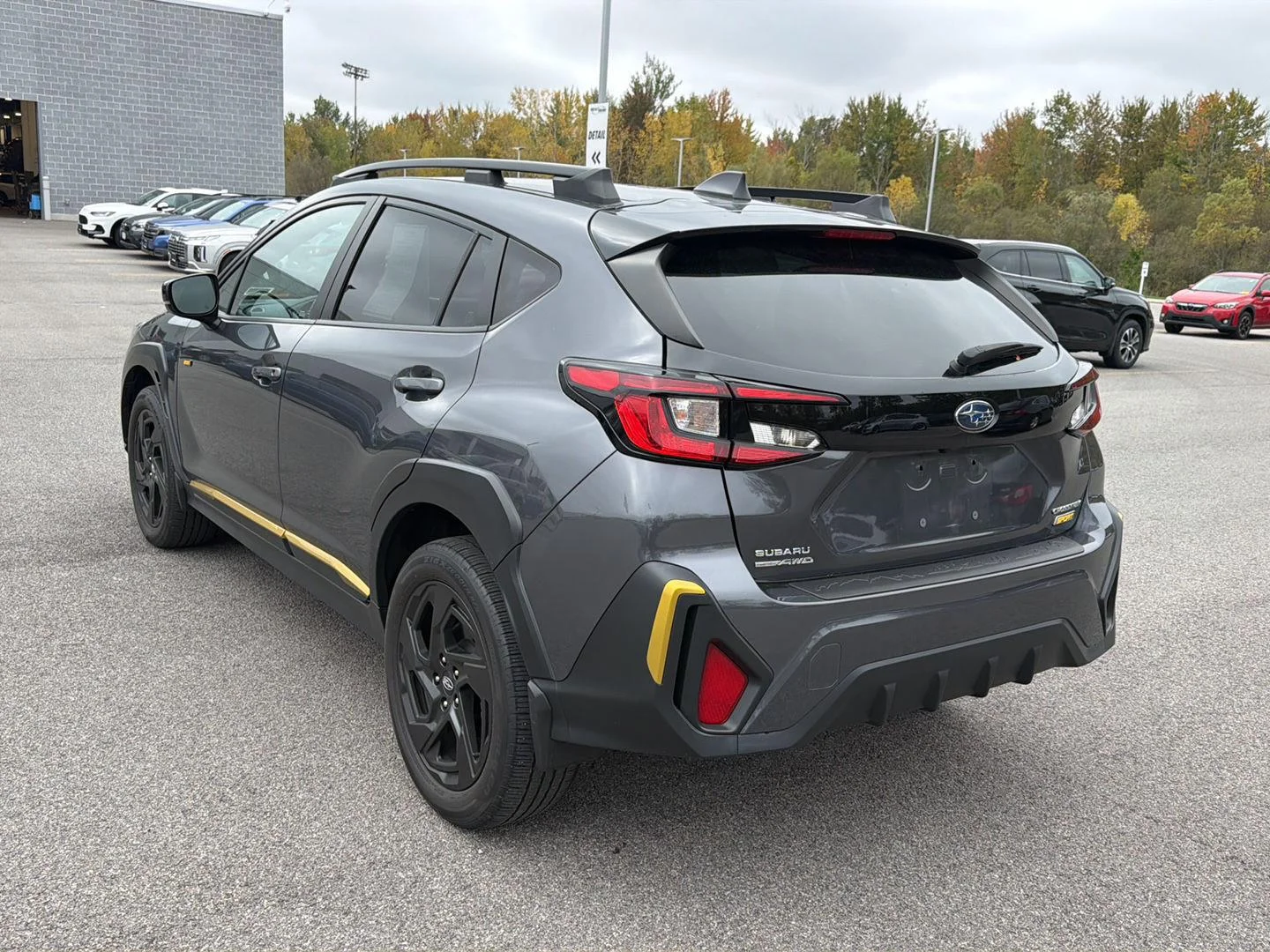 Used 2024 Magnetite Gray Metallic Subaru Sport image 5