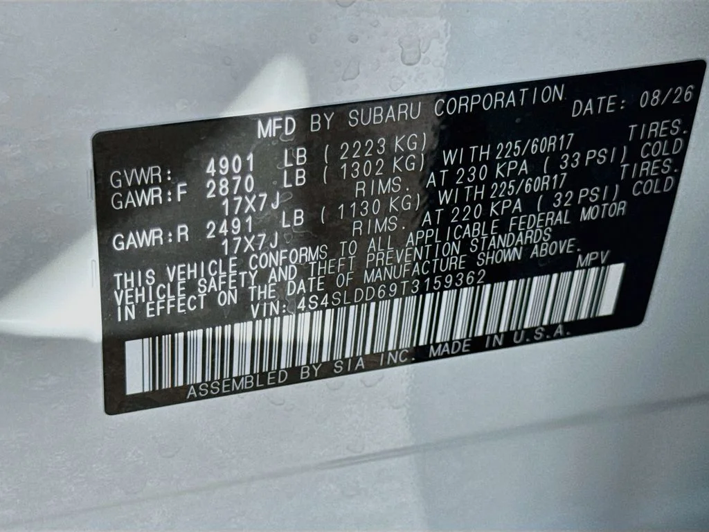 New 2026 White Subaru Premium image 41