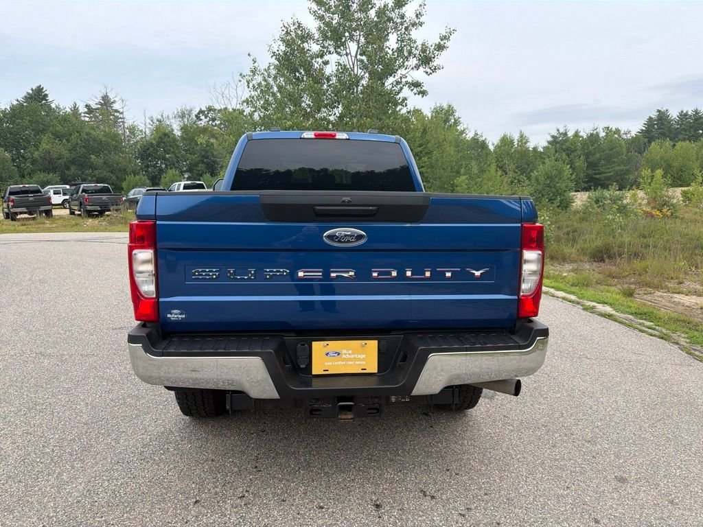 Certified Used 2022 Blue Metallic Ford XL image 4