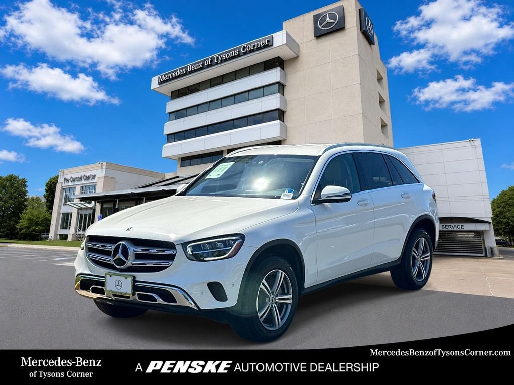Certified Used 2022 Polar White Mercedes-Benz GLC 300 image 1