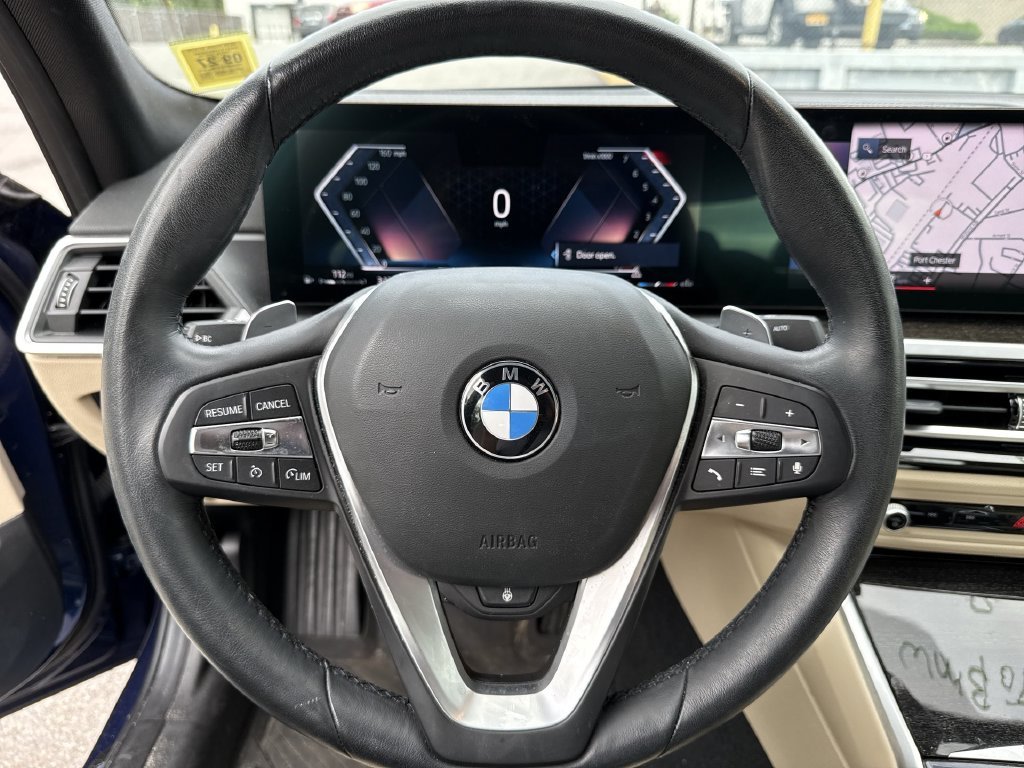 Certified Used 2023 Blue BMW 330i xDrive image 3