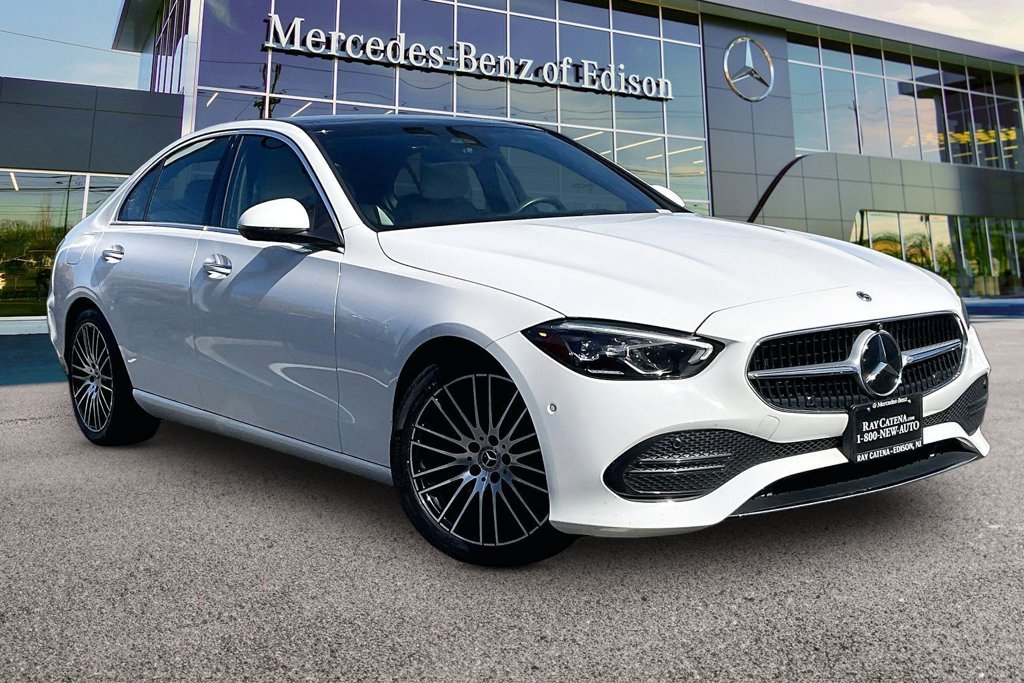 Certified Used 2023 White Mercedes-Benz C 300 image 1