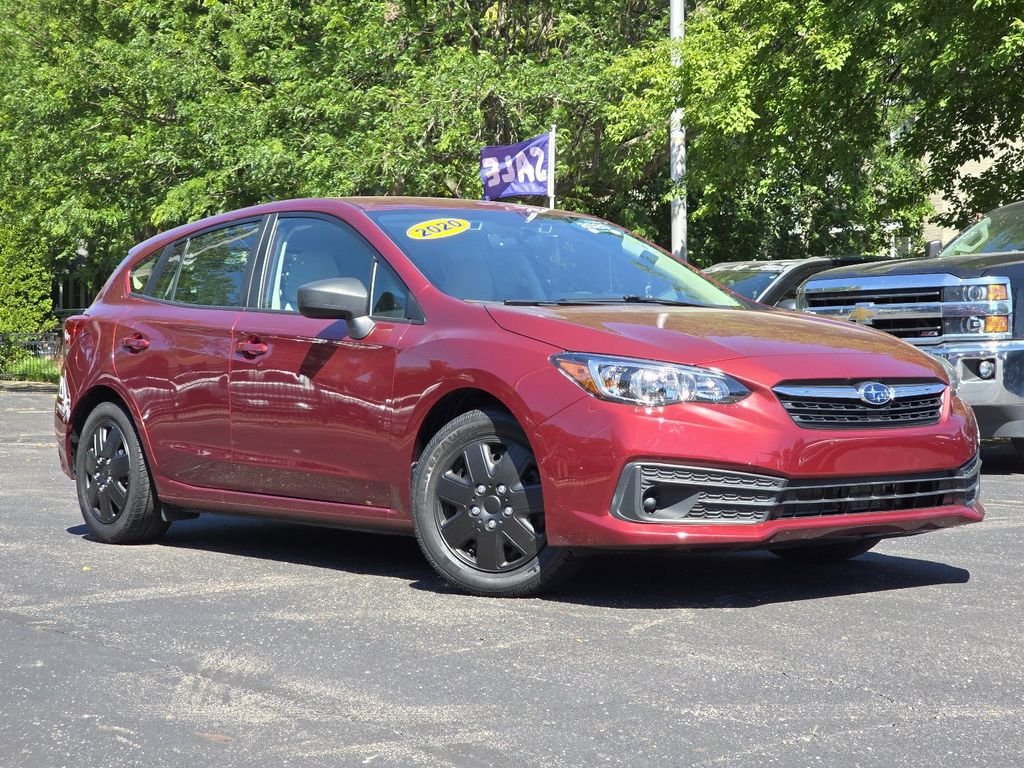 Used 2020 Red Subaru Base image 2