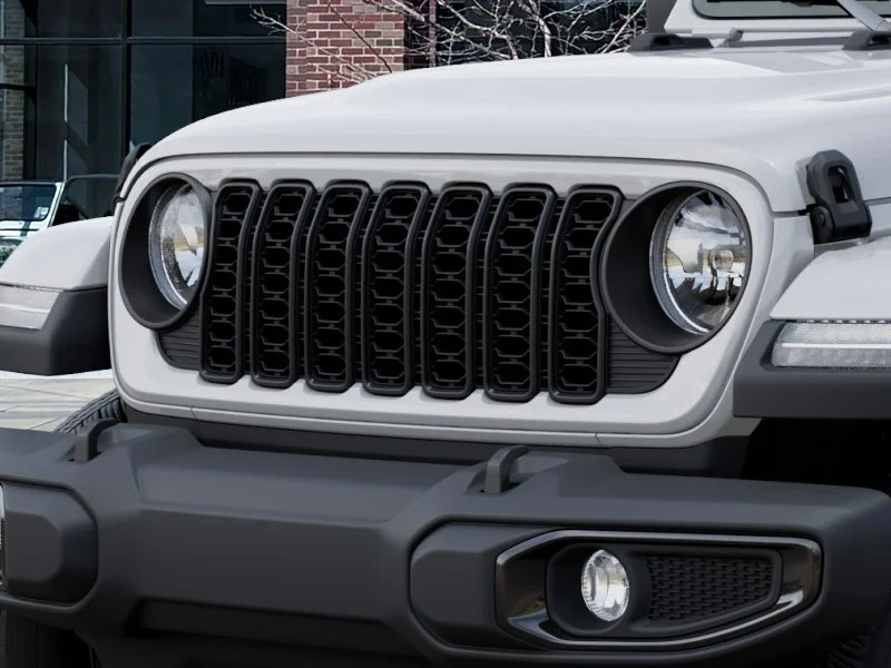 New 2026 Bright White Clear-Coat Exterior Paint Jeep Sport S image 37