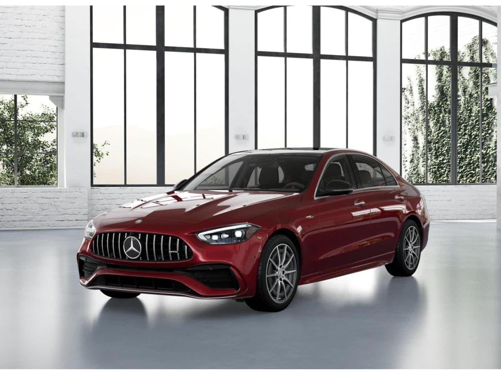 New 2026 MANUFAKTUR Patagonia Red Metallic Mercedes-Benz AMG® C 43 4MATIC® Sedan image 39