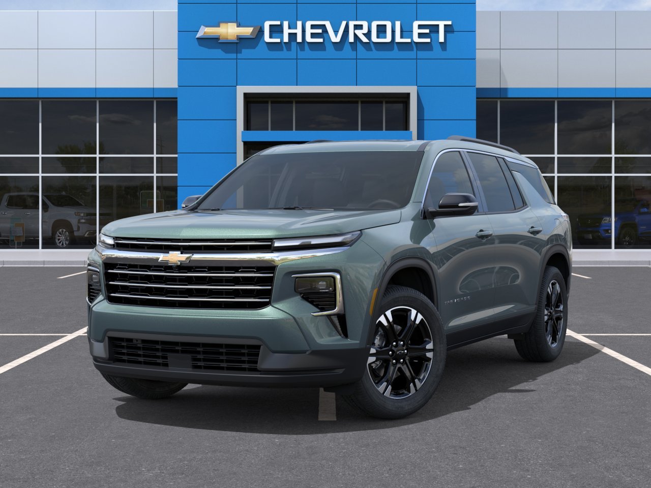 New 2027 Trillium Green Metallic Chevrolet FWD LT image 6