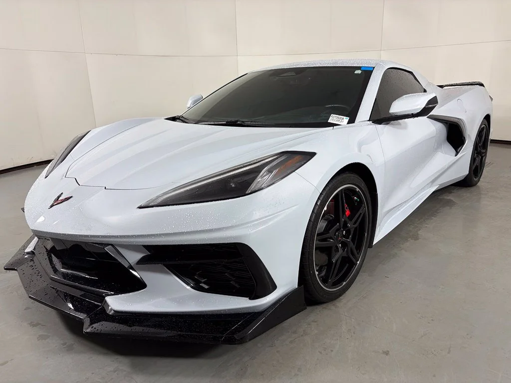 Certified Used 2024 White Chevrolet Stingray image 8