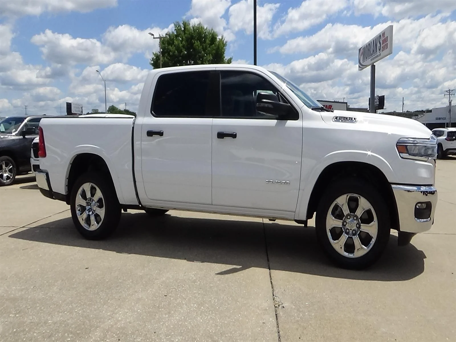 Certified Used 2025 Bright White Clear Coat (pw7) RAM Big Horn image 5