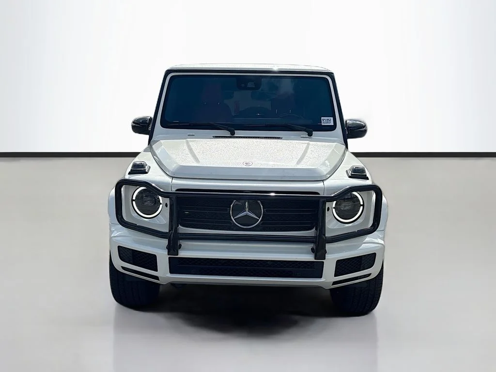 Used 2021 designo Diamond White Metallic Mercedes-Benz G 550 image 8