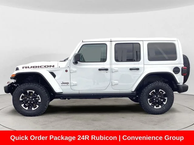 New 2026 Bright White Clearcoat Jeep 4-DOOR RUBICON image 2