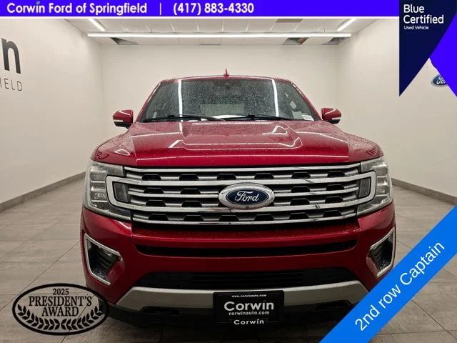 Certified Used 2021 Rapid Red Metallic Tinted Clearcoat Ford Limited image 9