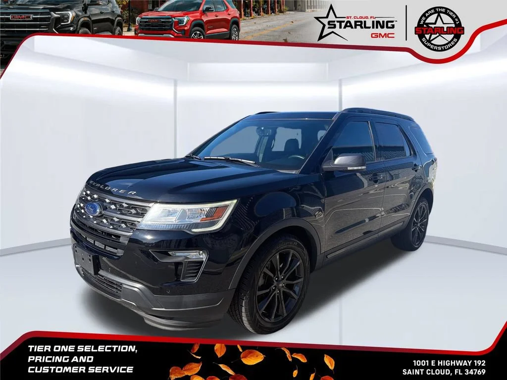 Used 2018 Black Ford XLT image 1