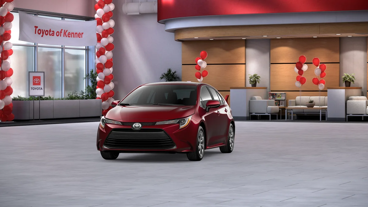 New 2026 Ruby Flare Pearl Toyota LE image 18
