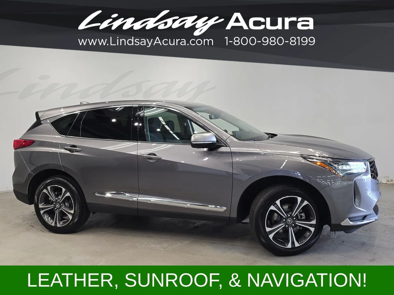Used 2025 Liquid Carbon Metallic Acura Technology Package image 3