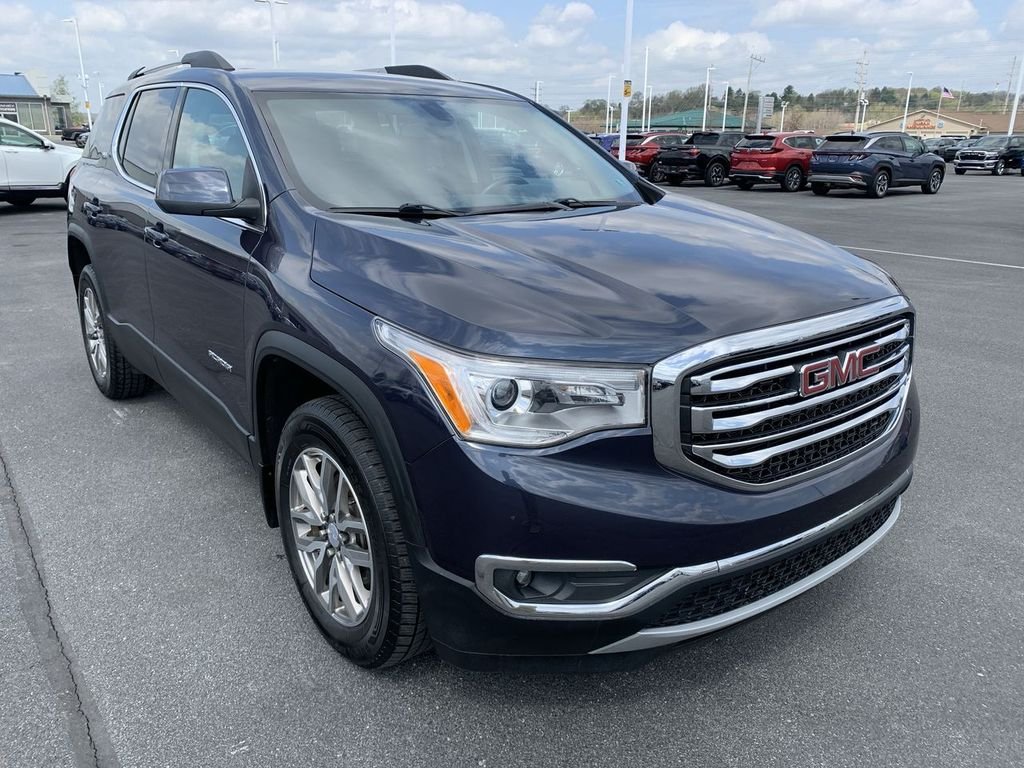 Used 2019 GMC Acadia SLE-2 with VIN 1GKKNSLS1KZ115762 for sale in Dubois, PA