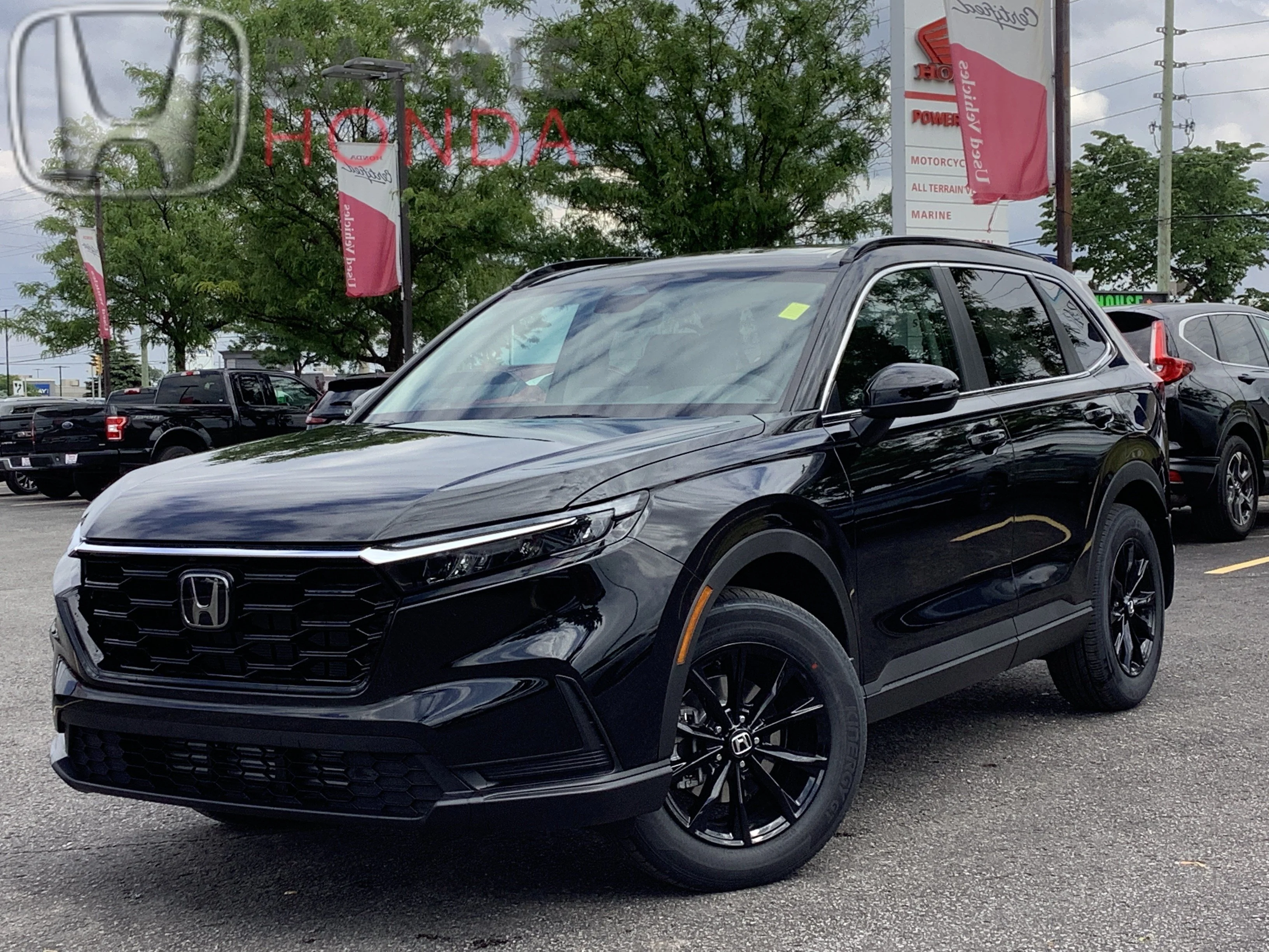 New 2026 Crystal Black Pearl Honda Sport image 1