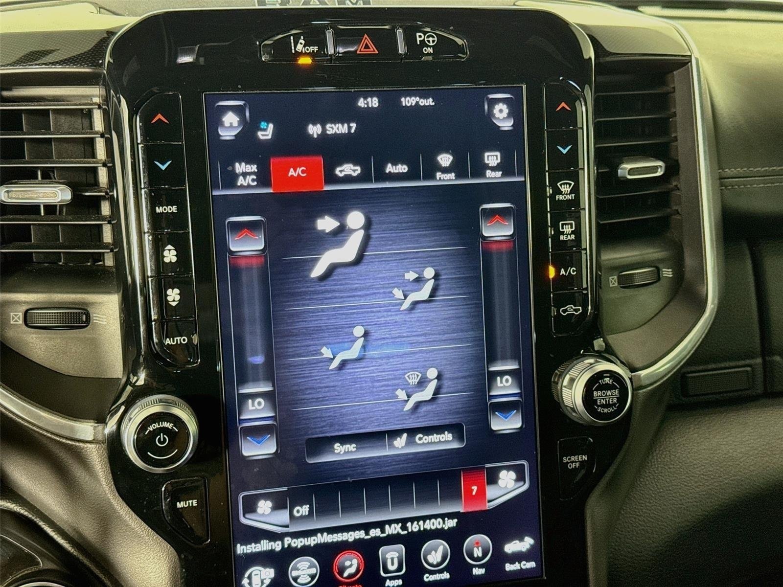 Used 2021 Diamond Black Crystal Pearlcoat Ram Laramie image 18