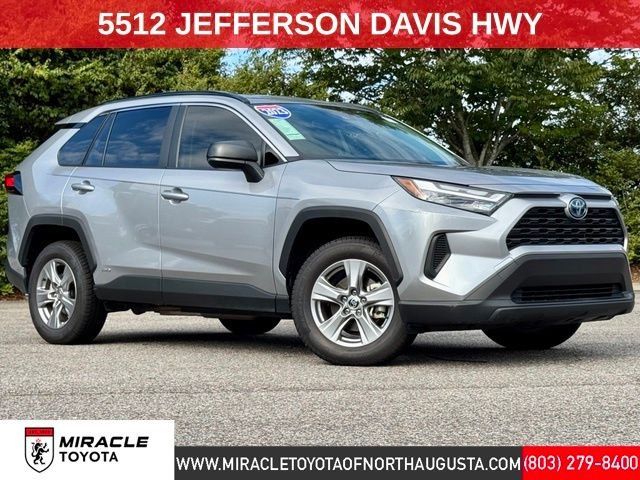 Certified Used 2023 Silver Toyota LE image 1