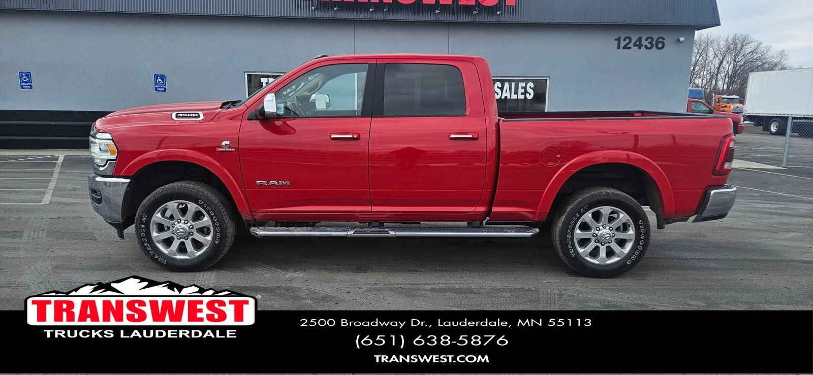 Used 2022 RAM Ram 3500 Pickup Laramie with VIN 3C63R3EL4NG440675 for sale in Minneapolis, Minnesota