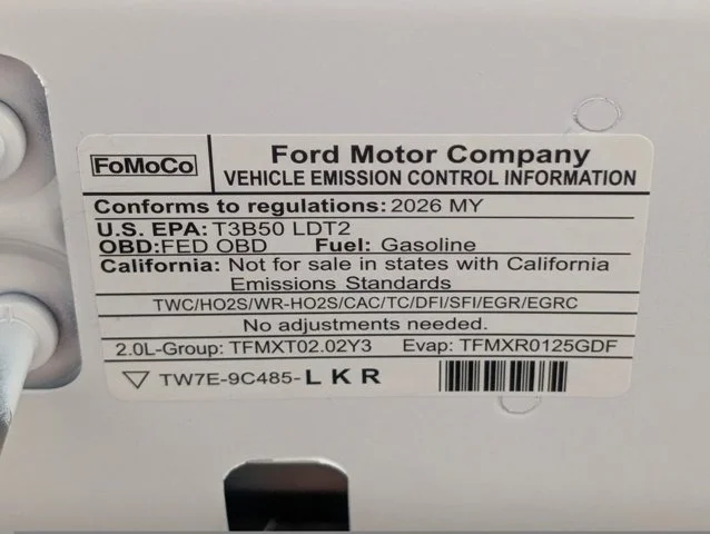 New 2026 Oxford White Ford Badlands® image 52