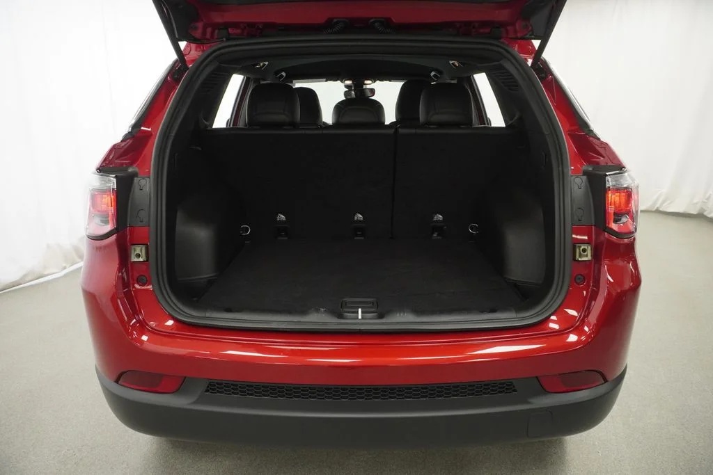 Certified Used 2025 Red Jeep Latitude image 43