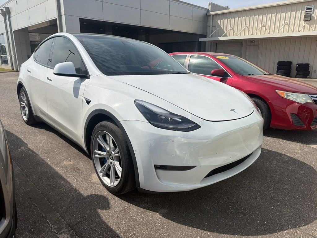 Used 2021 Tesla Model Y Long Range with VIN 5YJYGAEE7MF180044 for sale in Mobile, AL