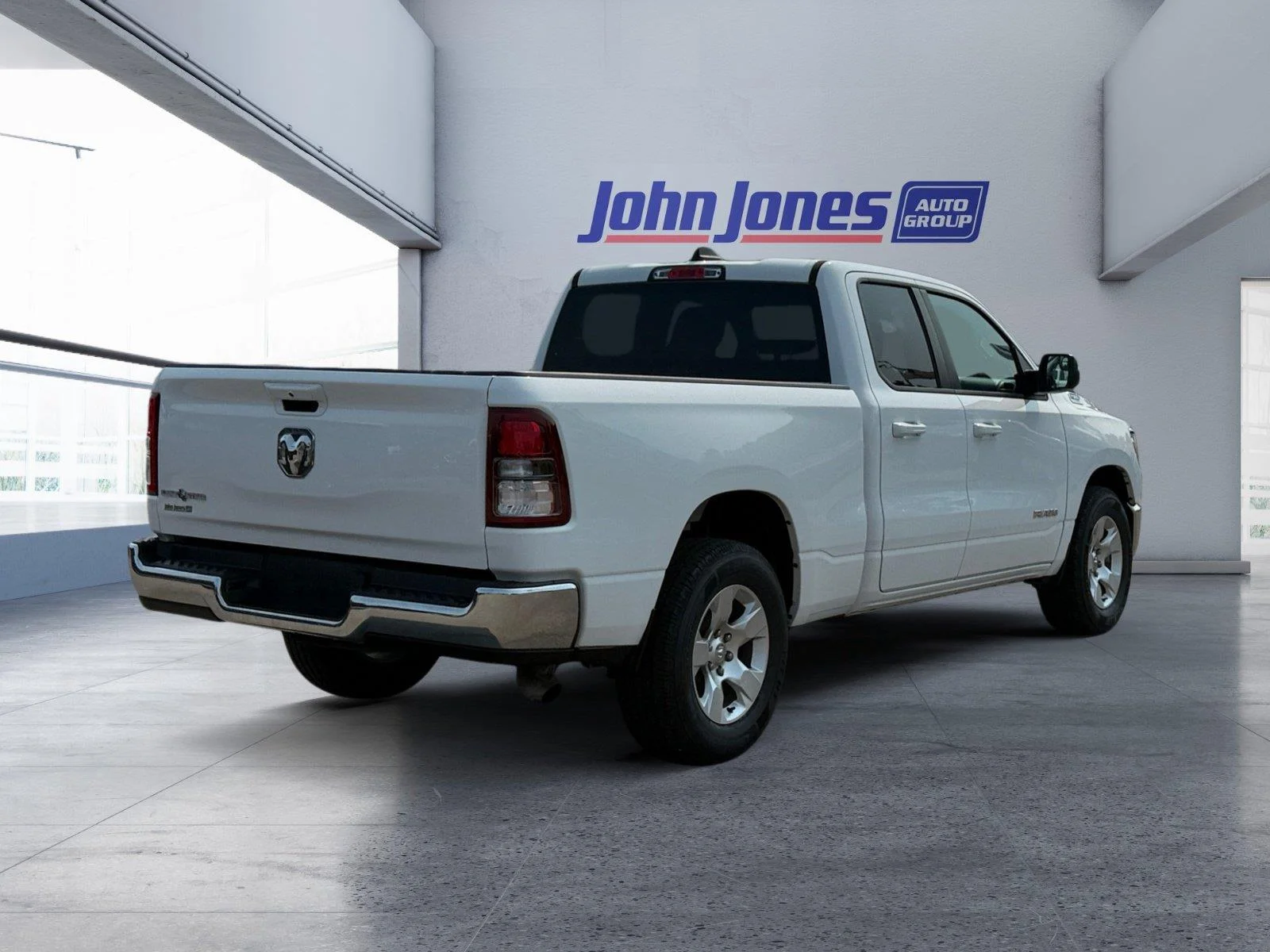 Used 2022 Bright White Clearcoat Ram Lone Star image 5