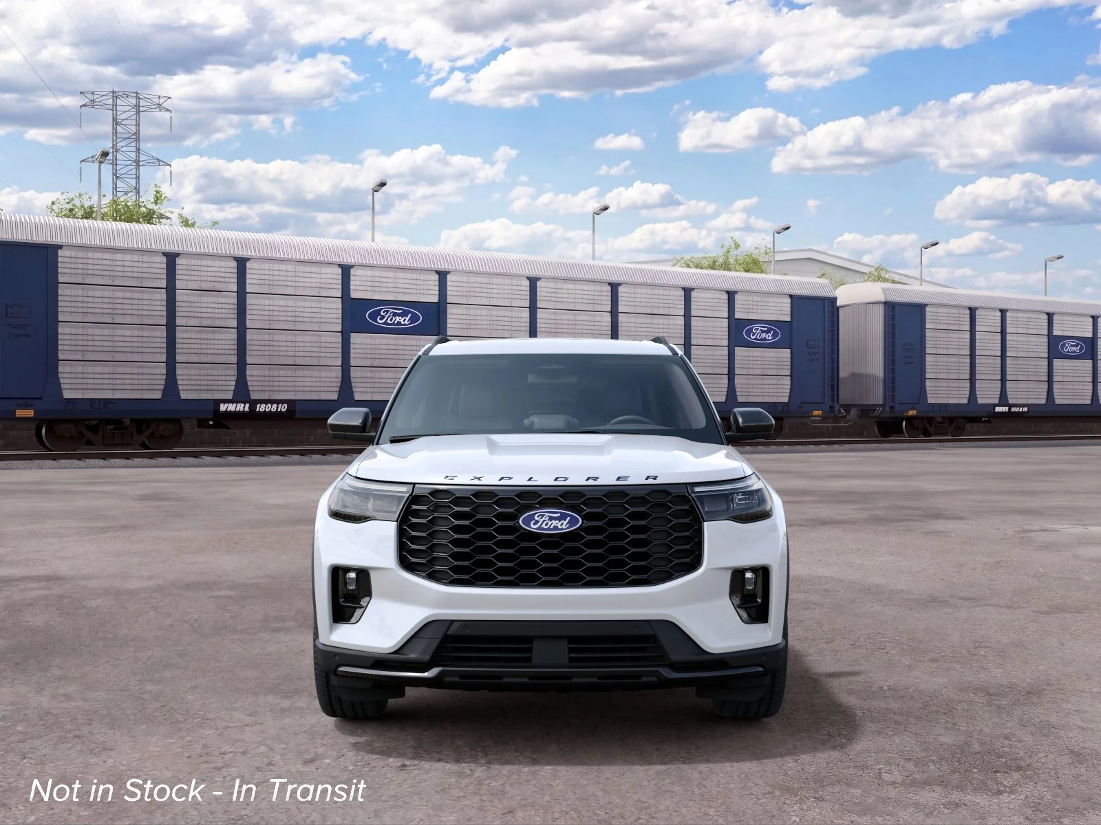 New 2027 Star White Metallic Tri-Coat Ford ST-Line image 3