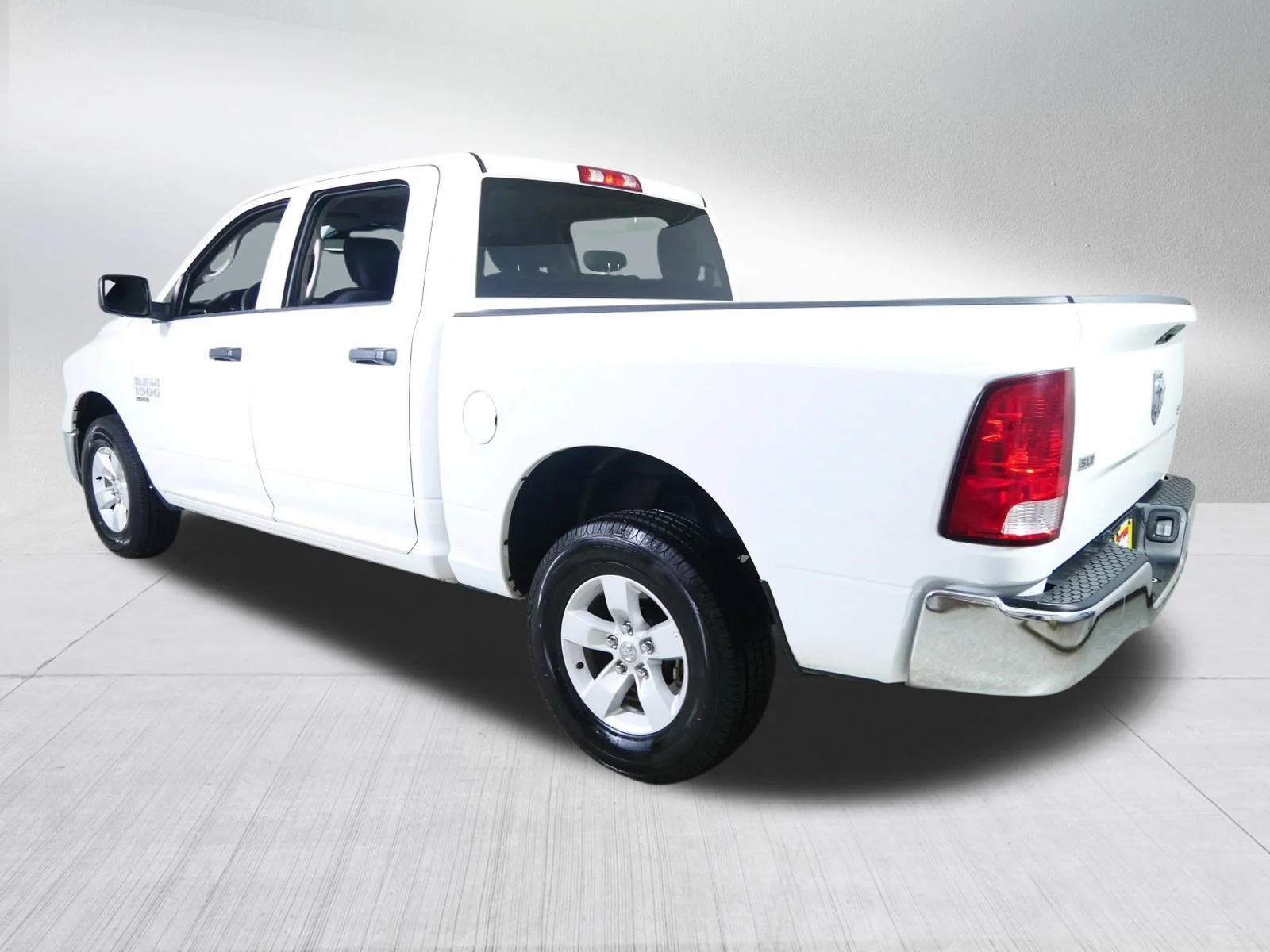 Used 2023 Bright White Clearcoat Ram SLT image 5