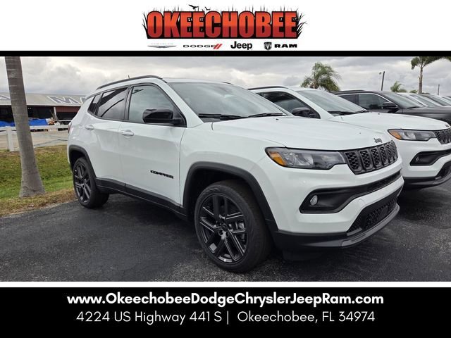 New 2026 Bright White Clear-Coat Exterior Paint Jeep Latitude image 1