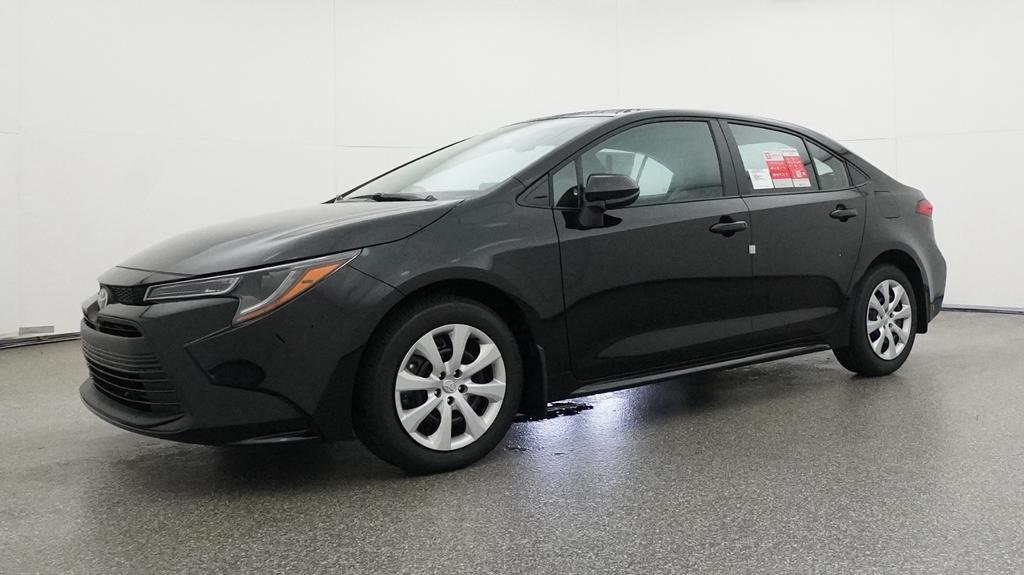 New 2026 Midnight Black Metallic Toyota LE image 6