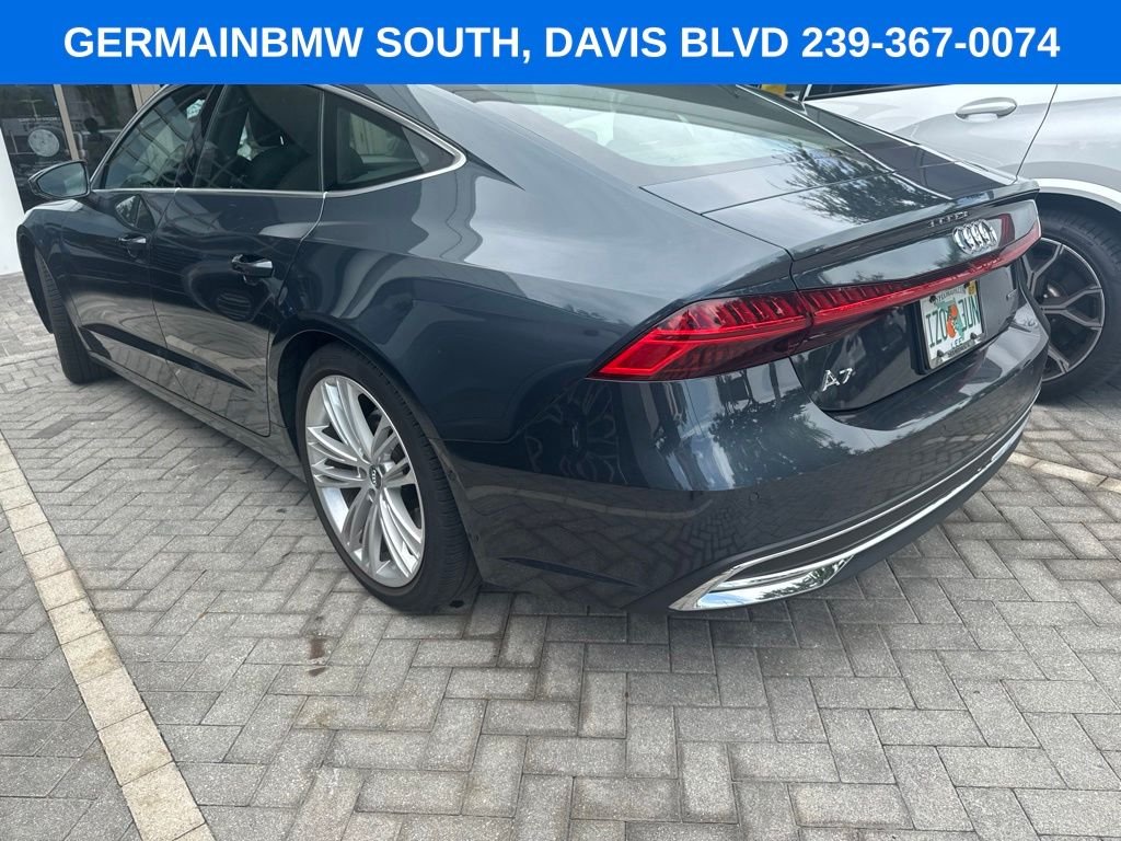 Used 2019 Triton Blue Audi 3.0T Premium Plus image 10