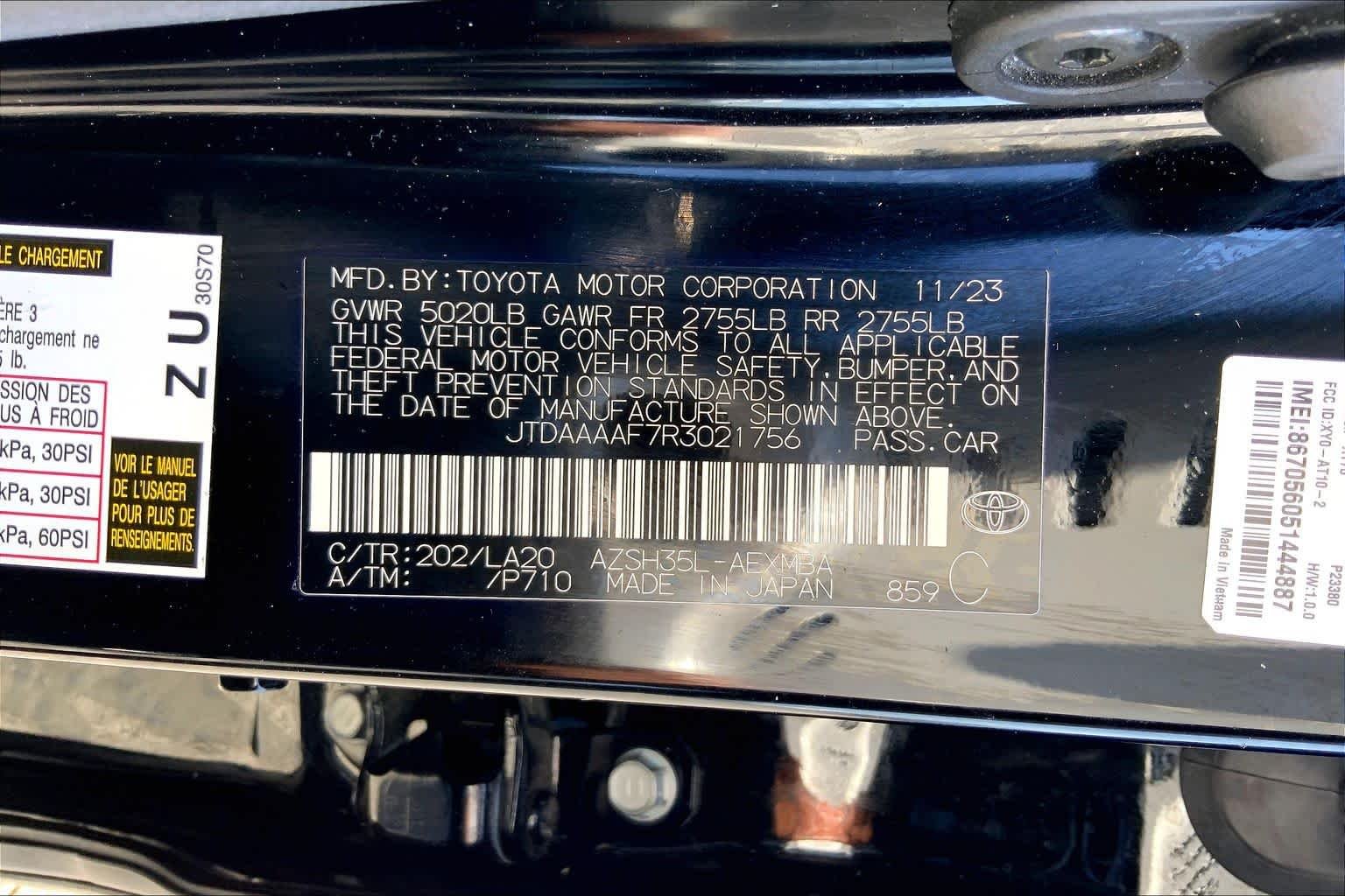 Used 2024 Black Toyota Limited image 36