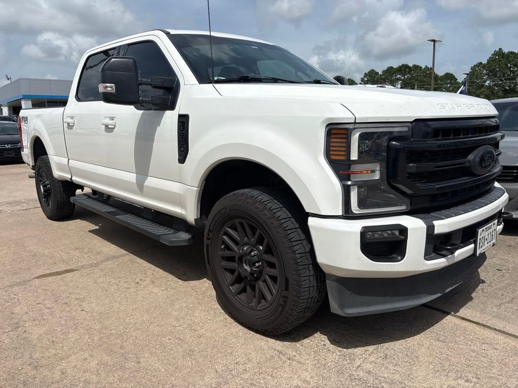 Used 2021 White Ford Lariat image 2